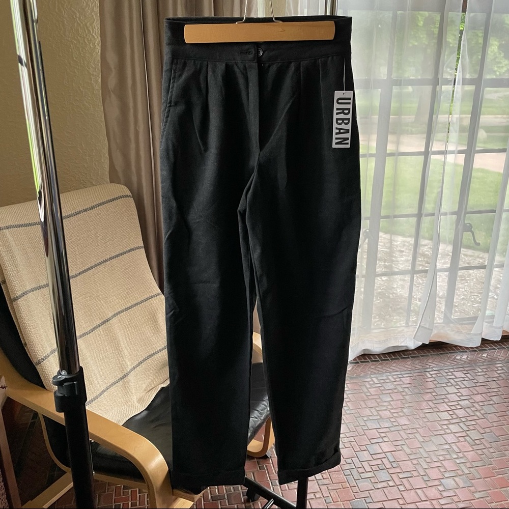 Urban Outfitters high waisted wool trousers